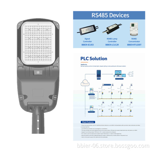 BBIER High Lumen IP67 Waterproof LED Street Light with Photocell Sensor - Smart Outdoor Lamp Price